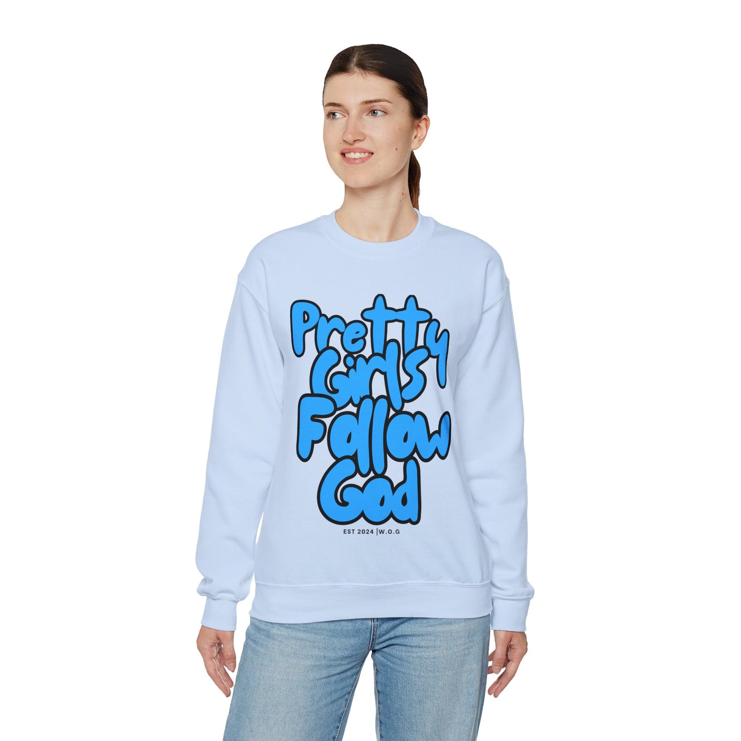 Pretty Girls Follow God Sweatshirt