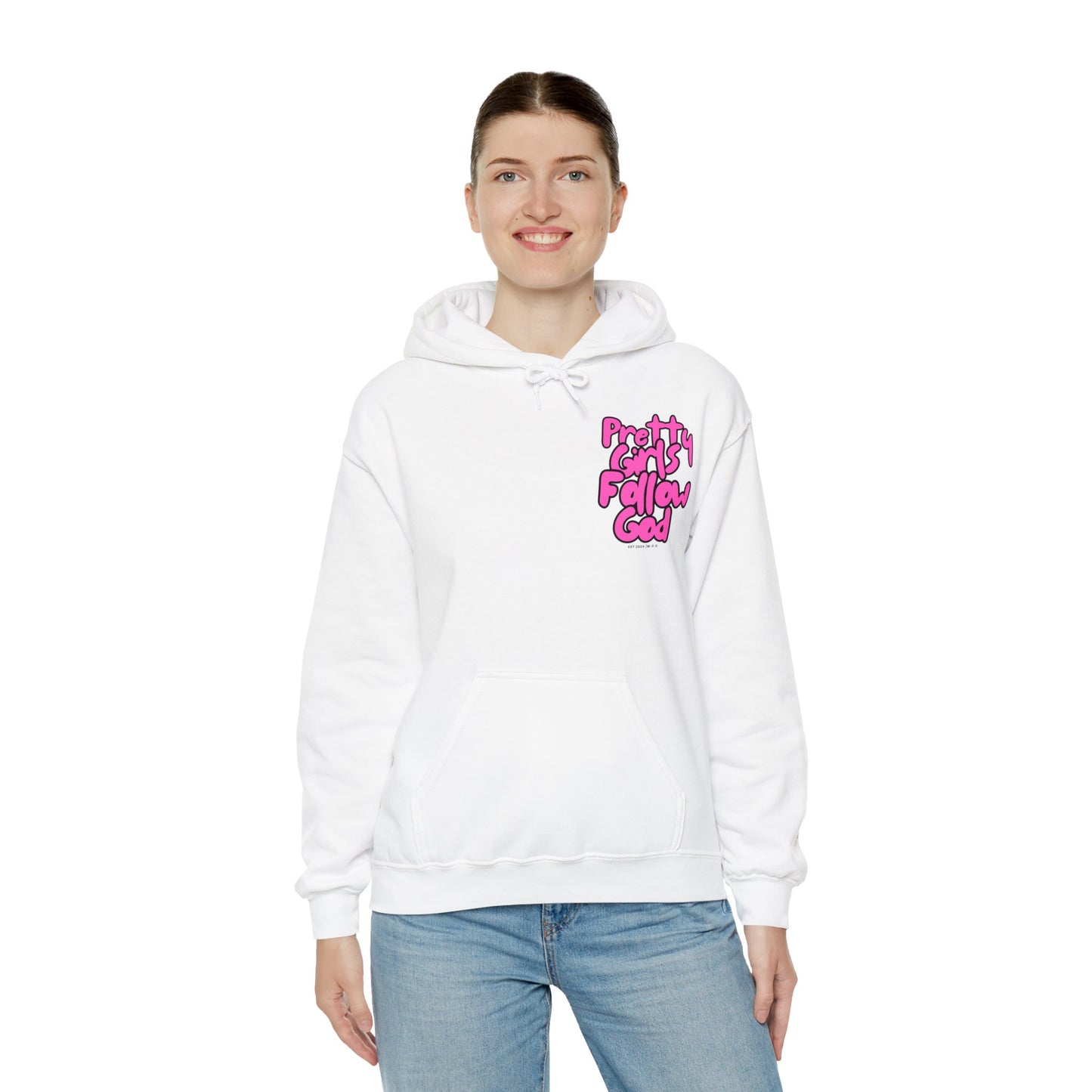 Pretty Girls Follow God Hoodie